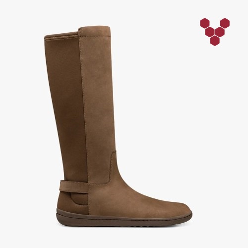Vivobarefoot Ryder II Womens High Boots Brown UK VRAU